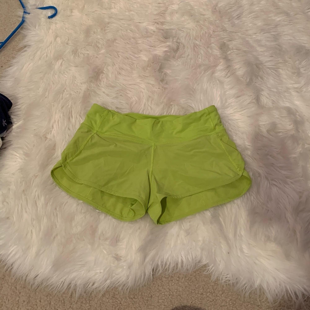 Lime Green Lululemon shorts!